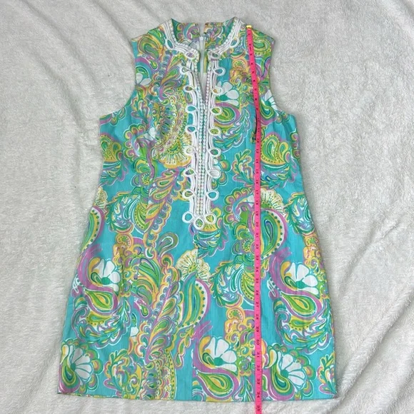 Lilly Pulitzer Alexa Shift Dress marine print - Picture 6 of 11